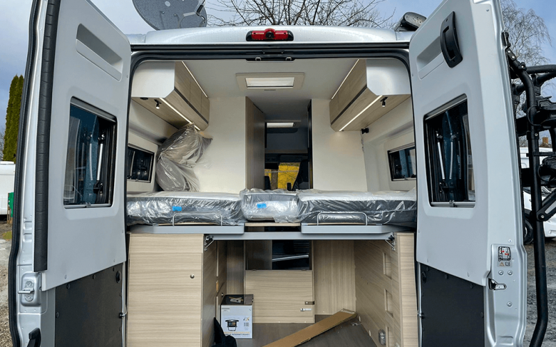 Kastenwagen Adria Van Twin All-in 640 SL - Heck